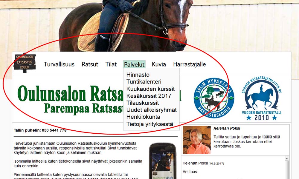 Ylävalikkokuva